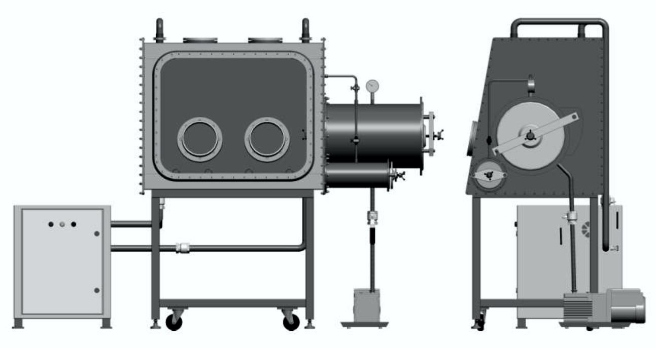 2-Port Glovebox